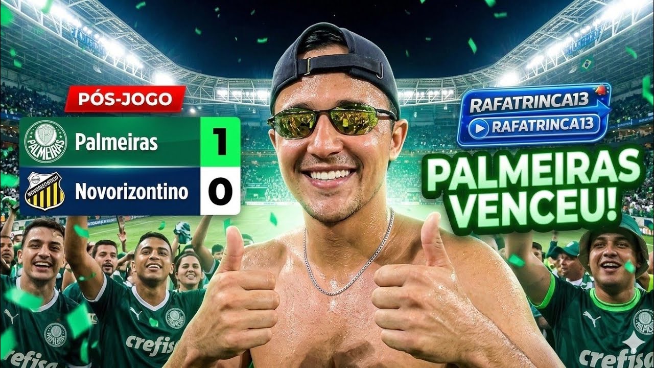 POS JOGO PALMEIRAS X NOVORIZONTINO  LINK : NA DESCRIÇÃO JOGO COMPLETO PARA ESCRITO DO CANAL