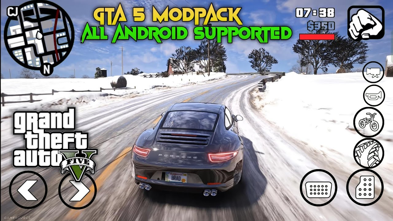 🔥 GTA San Andreas Now Looks Like GTA 5! | Ultra Realistic MODPACK For Android