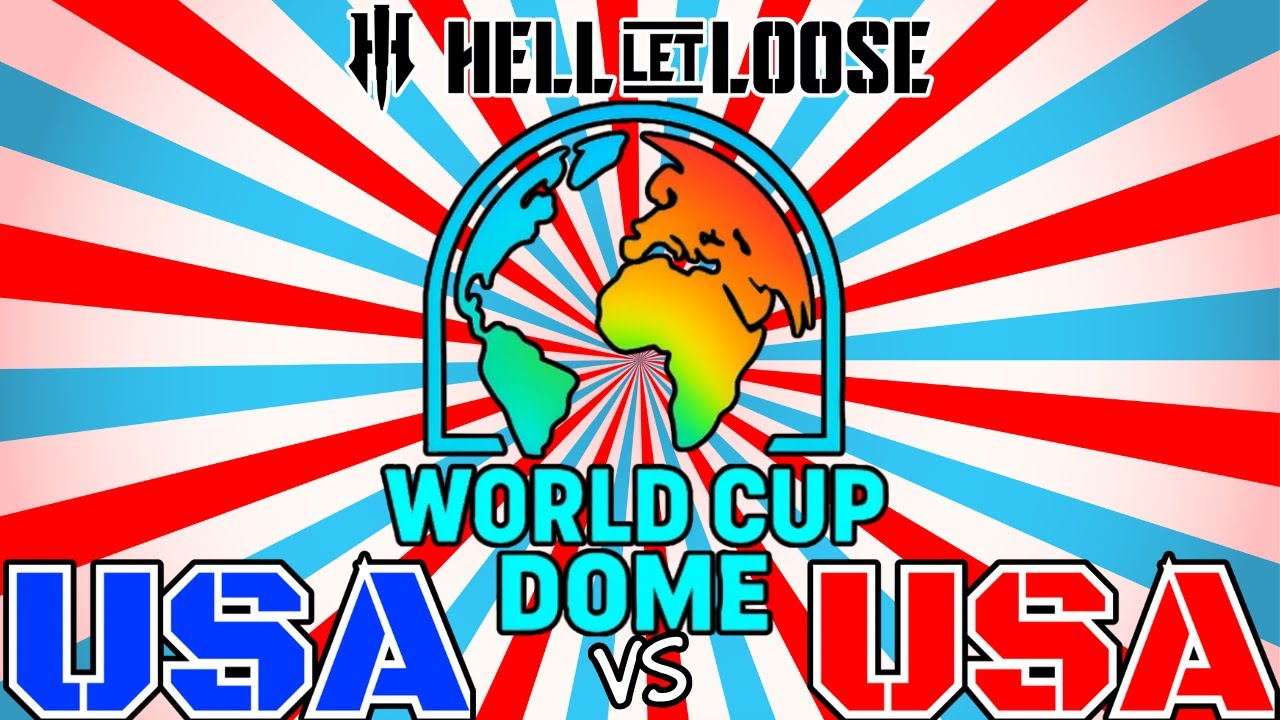 Hell Let Loose Competitive | World Cup Dome | TEAM USA Tryout Scrim 1 | BLUE vs RED | SMDM