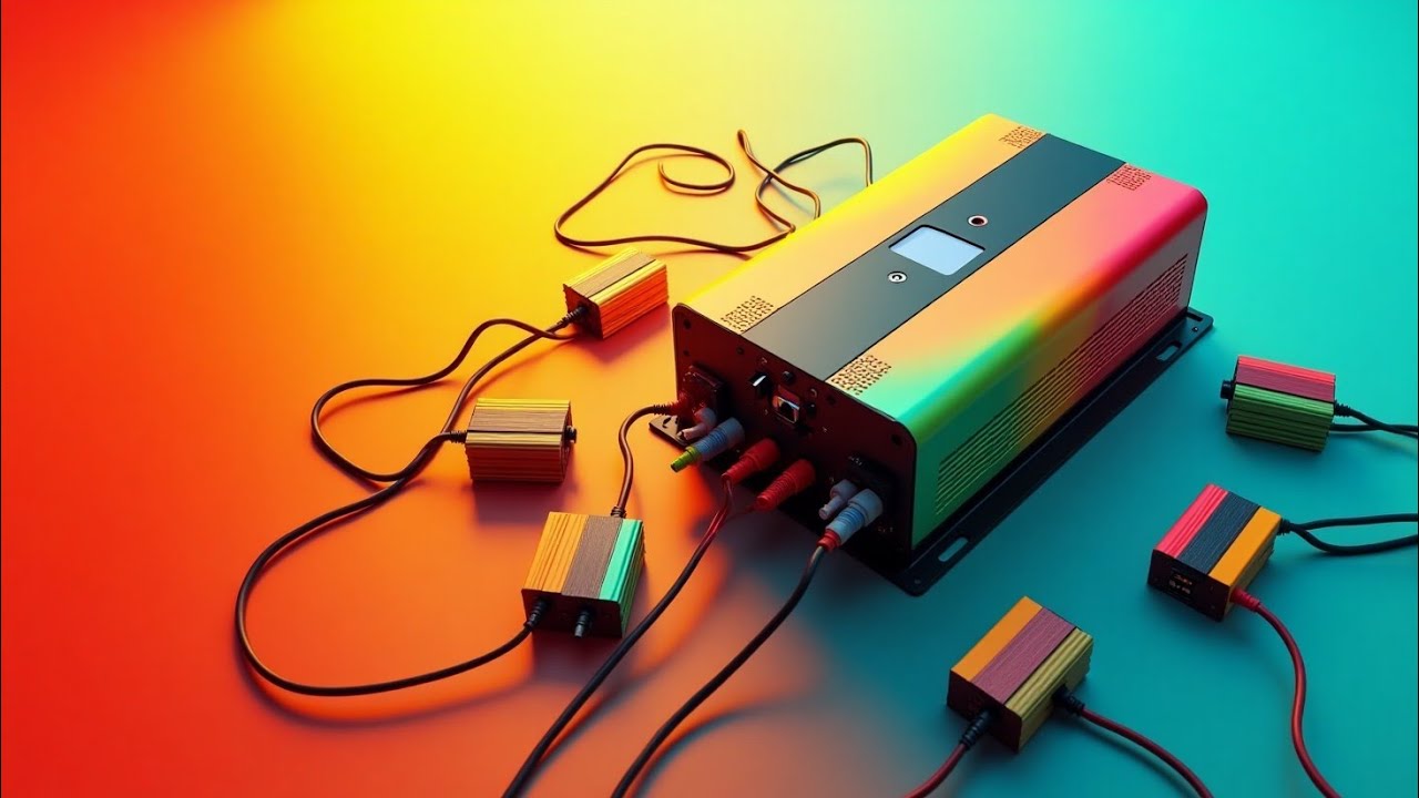 Information written above the box of solar inverter Solar inverter price