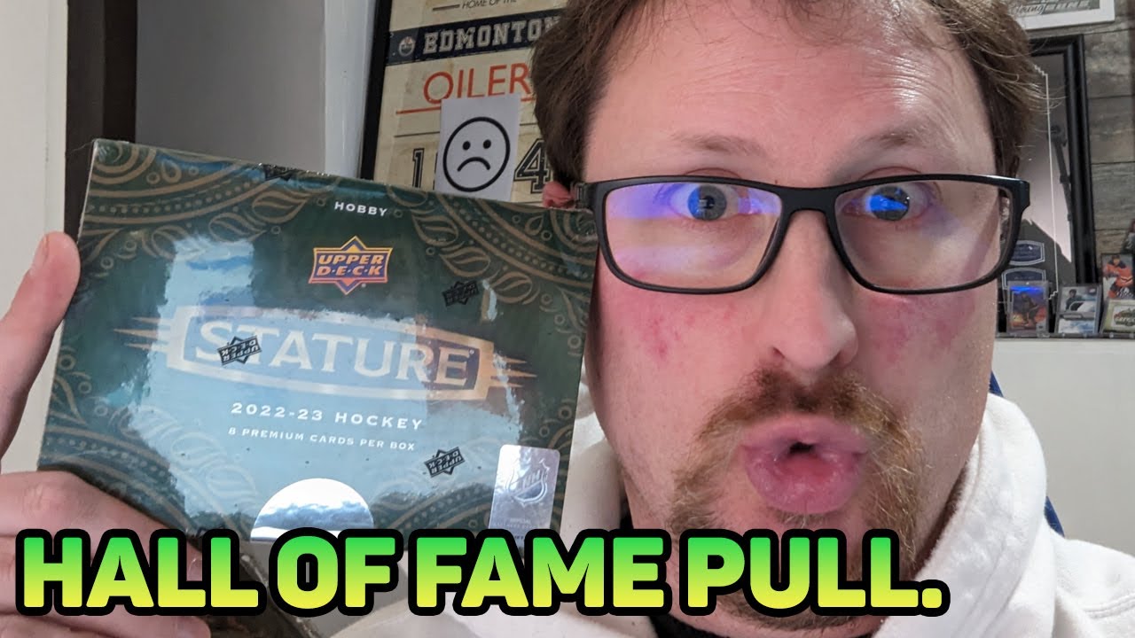 Premium Shiny Cards! Reviewing a hobby box/pack of 22-23 Stature Hockey from Upper Deck