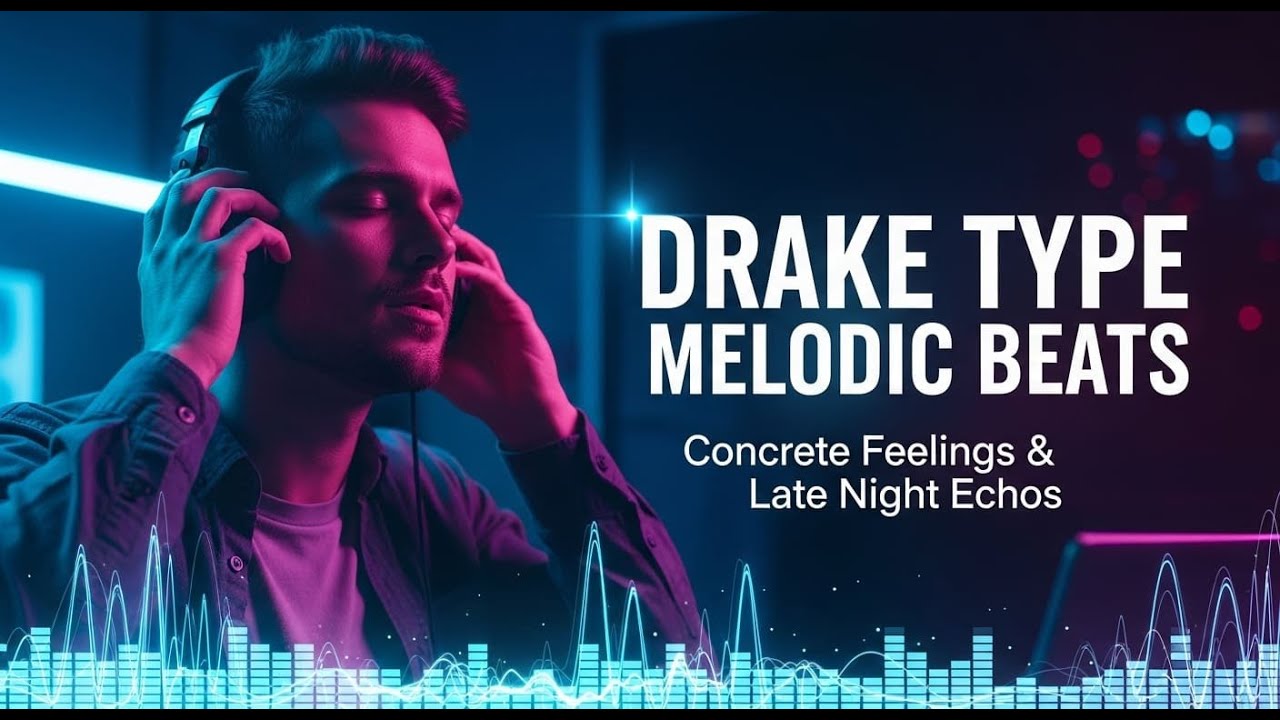 Drake Type Melodic Beats   Concrete Feelings & Late Night Echos