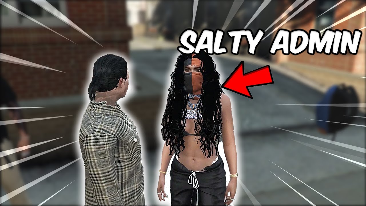 ADMIN CRASHES OUT ON ME IN GTA RP