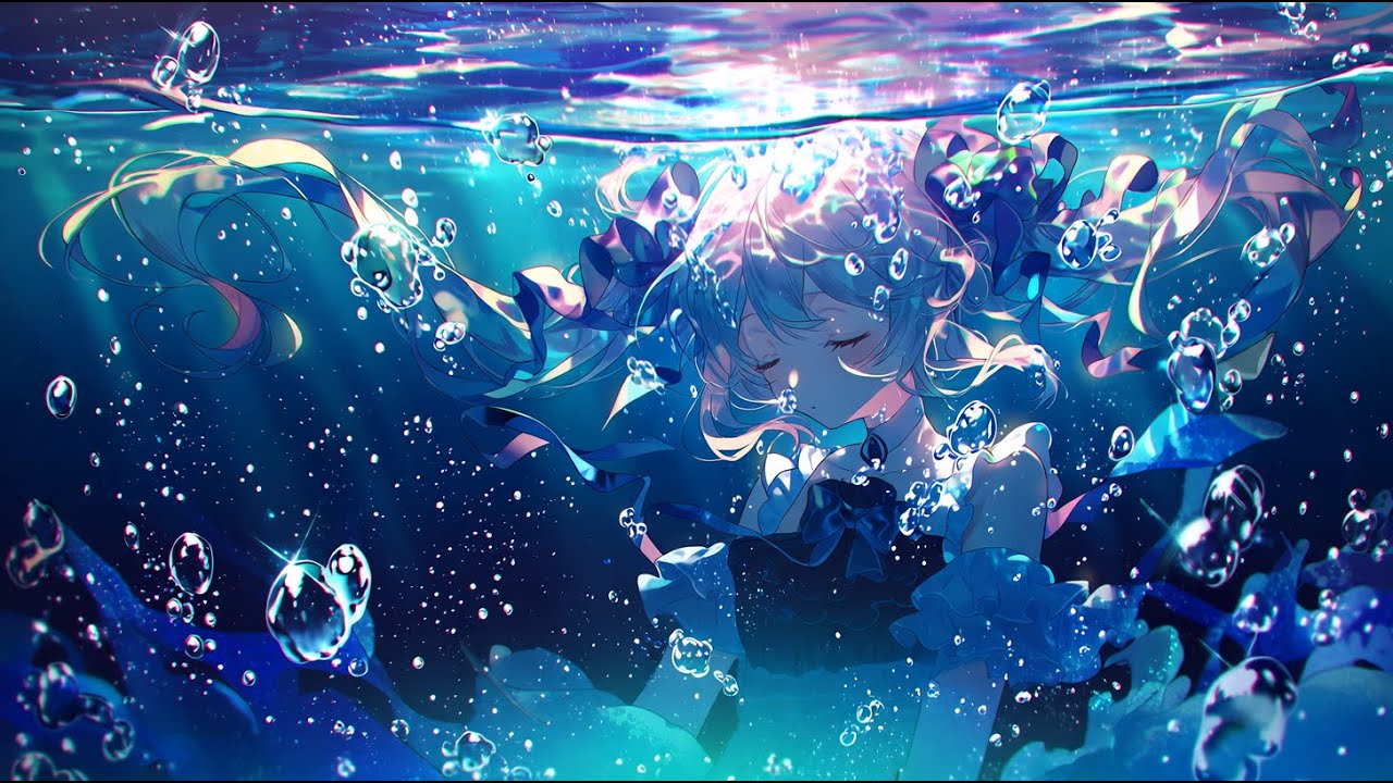 🌊🫧【潜り込む水中世界（Underwater Sanctuary）】｜Dreamy Kawaii Future Bass【幻想のバスタイム】