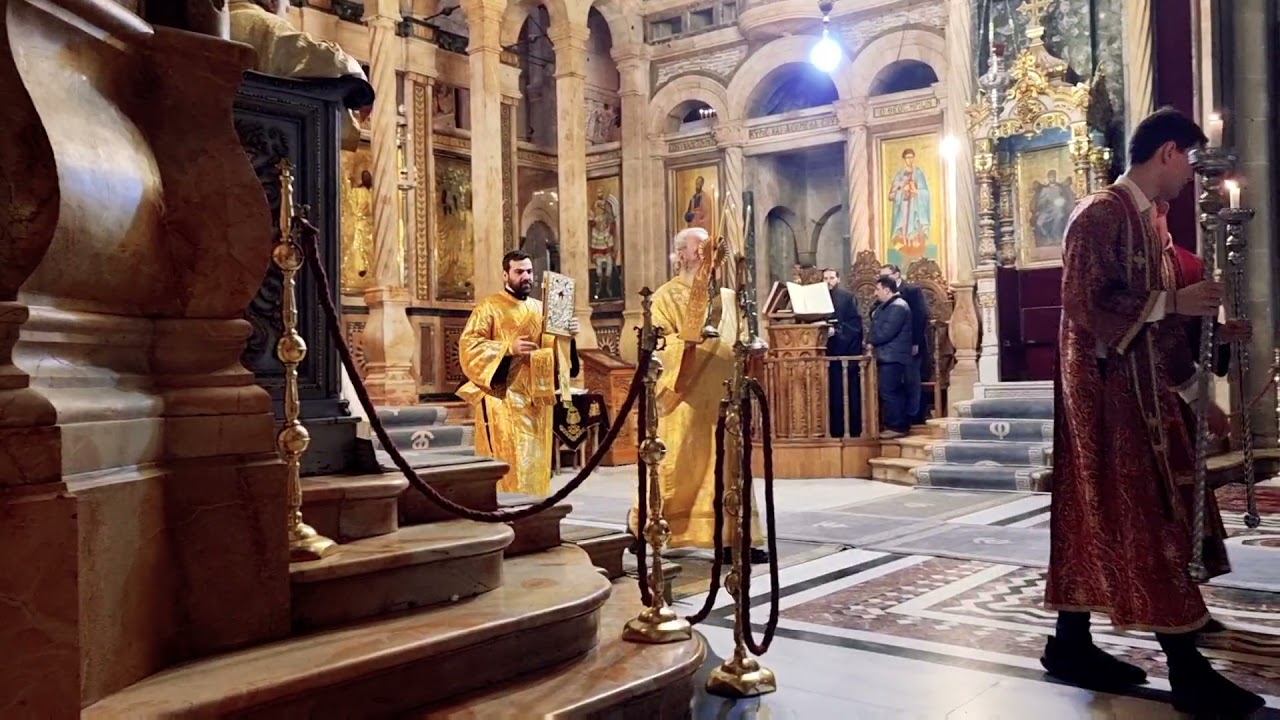 Today's Liturgy @the Holy Sepulchre