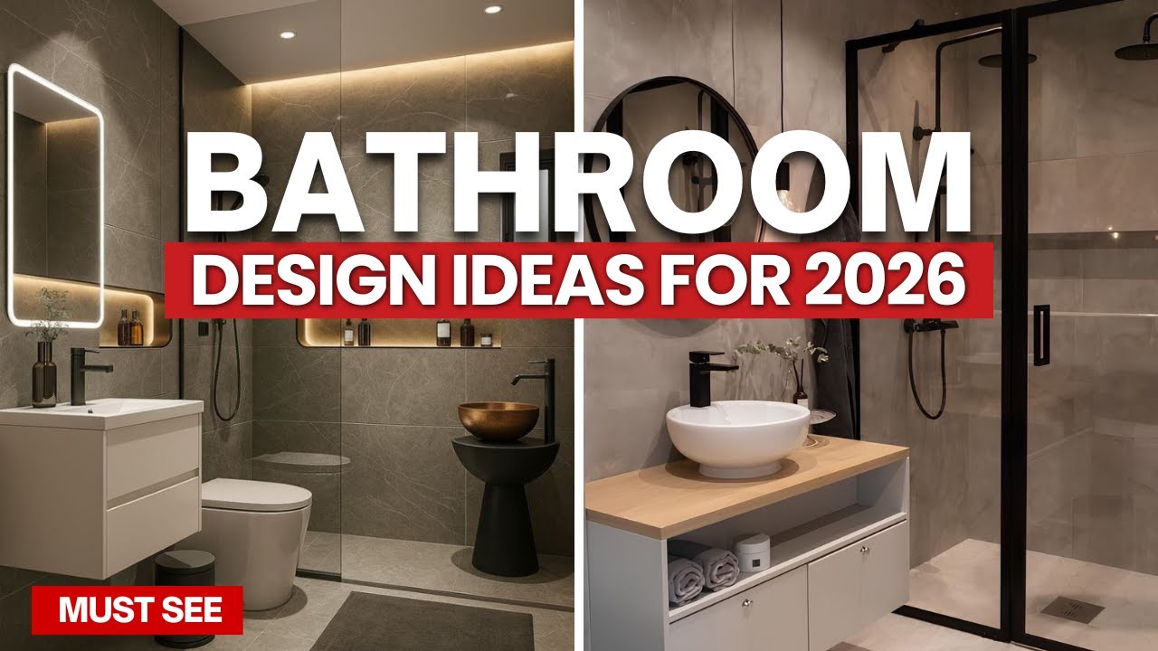 Bathroom Design IDEAS You MUST See Before 2026