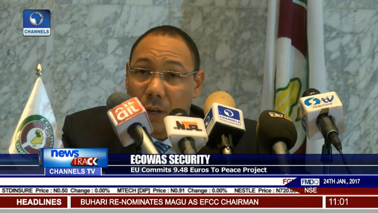 ECOWAS Security: EU Commits 9.48 Euros To Peace Project