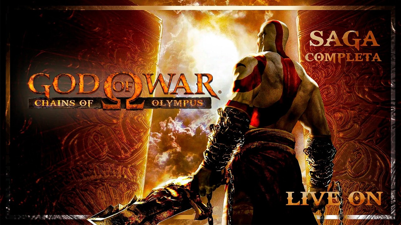 GOD OF WAR : Chains of Olympus - Jogando a saga completa #ep001