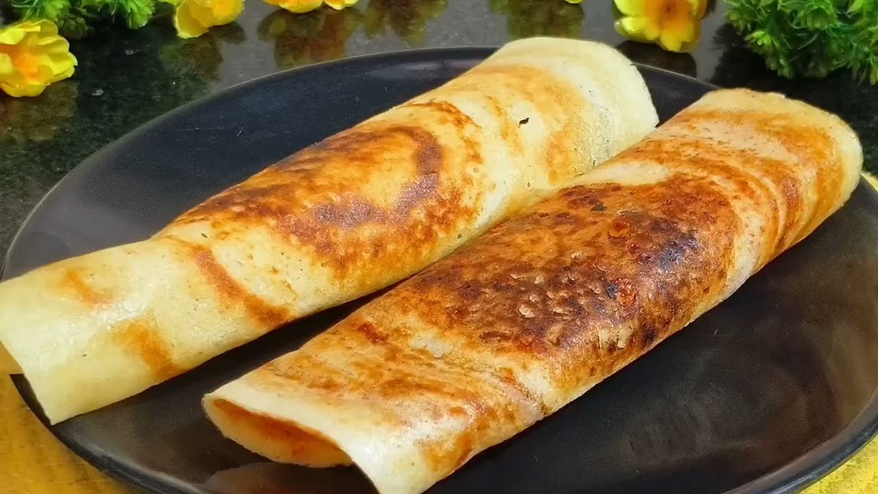 Street style crispy and tasty simple or masala dosa recipe। उरद दाल चावल चना दाल डोसा रेसिपी 😋
