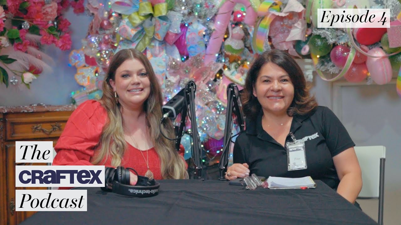 The Art of Decorating 70 Christmas Trees w/ K&A Designs | Craftex Podcast Ep.4