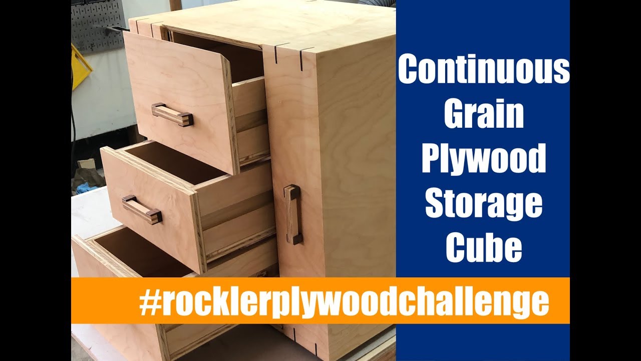 Continuous Grain Plywood Storage Cube | Rockler Plywood Challenge