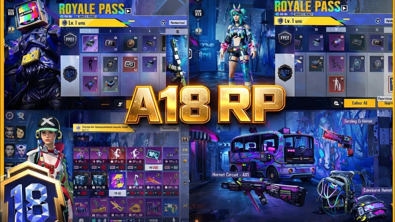 BGMI MEW RP REWARD CHECK OUT 😍l  Bgmi New Royale Pass Here | A18 Royal Pass | #newrp #bgmirp #bgmi
