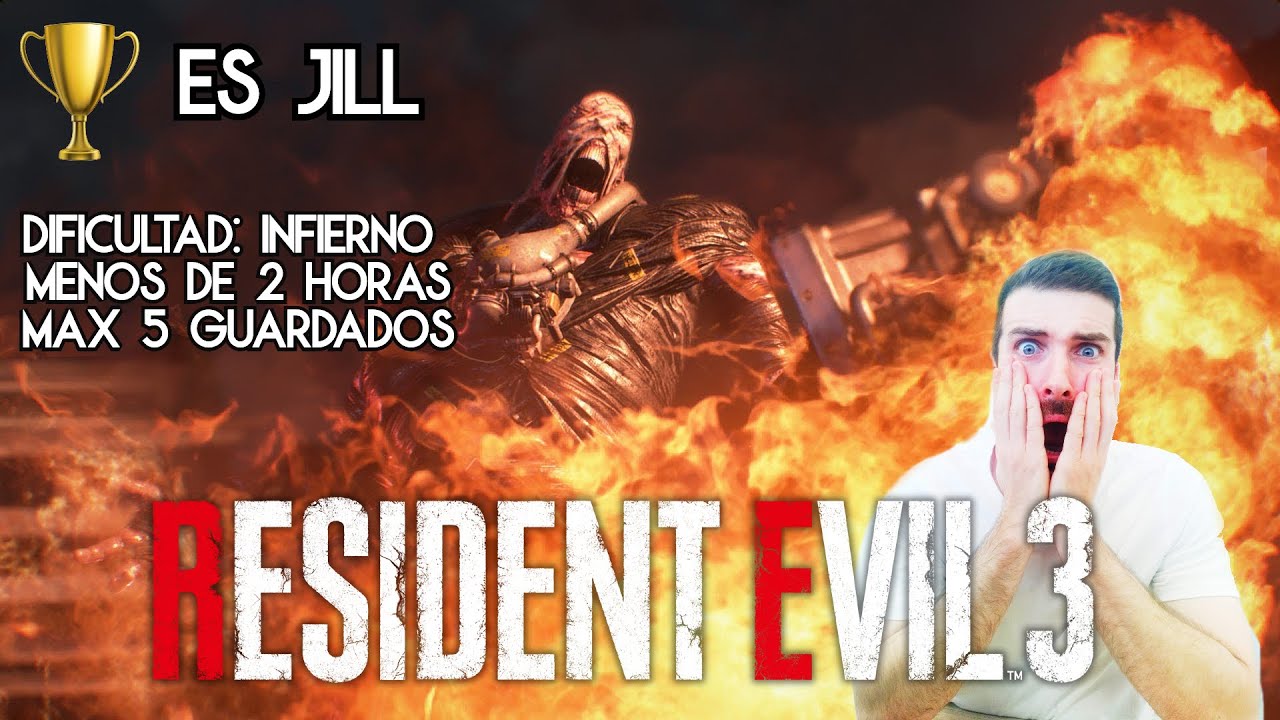 RESIDENT EVIL 3 REMAKE: GU&Iacute;a TROFEO 