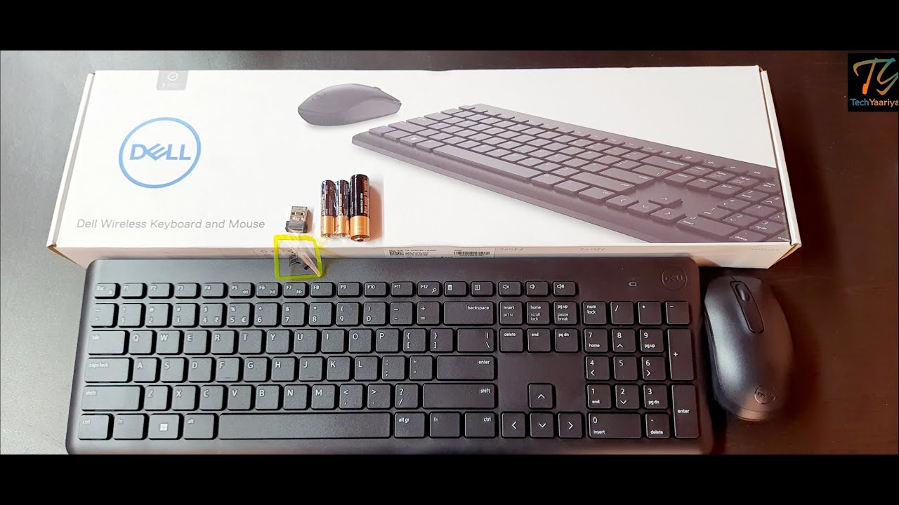 Dell Wireless Mouse And Keyboard | Dell KM3322W Unboxing Review | Tech Yaariyan