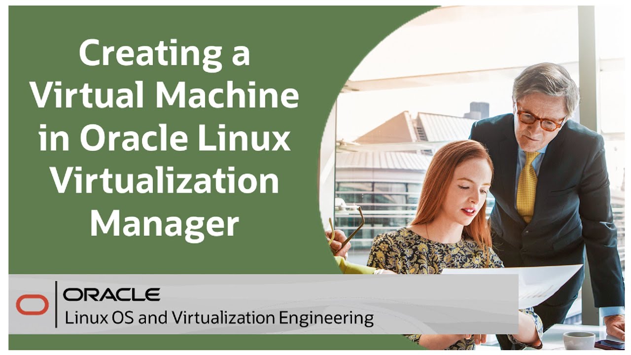 Создание виртуальной машины в Oracle Linux Virtualization Manager