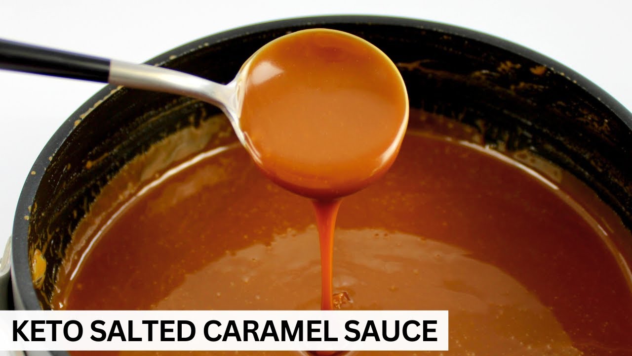 Keto Salted Caramel Sauce: Easy, Sugar-Free and Delicious!