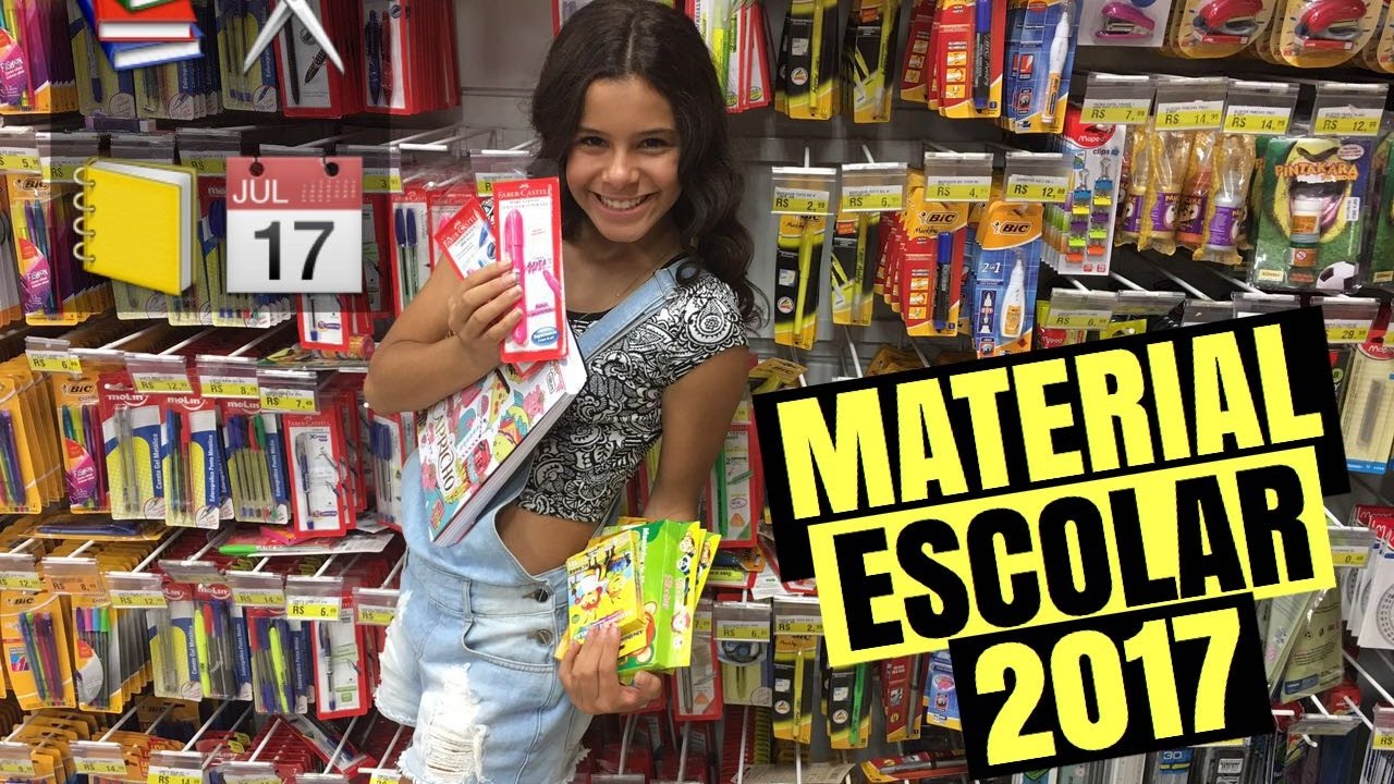 MATERIAL ESCOLAR 2017 - GABRIELLA SARAIVAH E GUIDO SARAIVAH