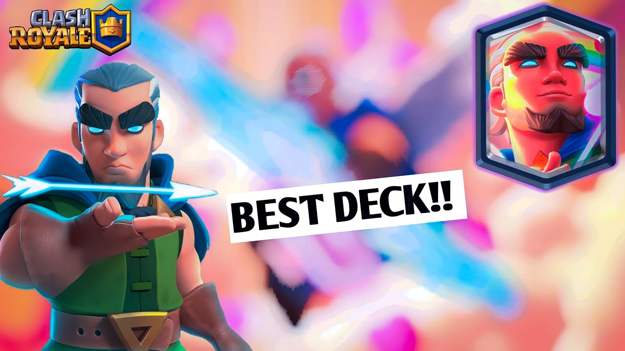 CLASH ROYALE &ndash; SUPER MAGIC ARCHER CHALLENGE BEST DECK!!