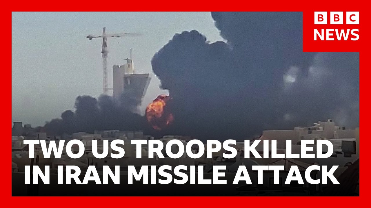 Two US troops killed and one missing in Iran missile attack | BBC News