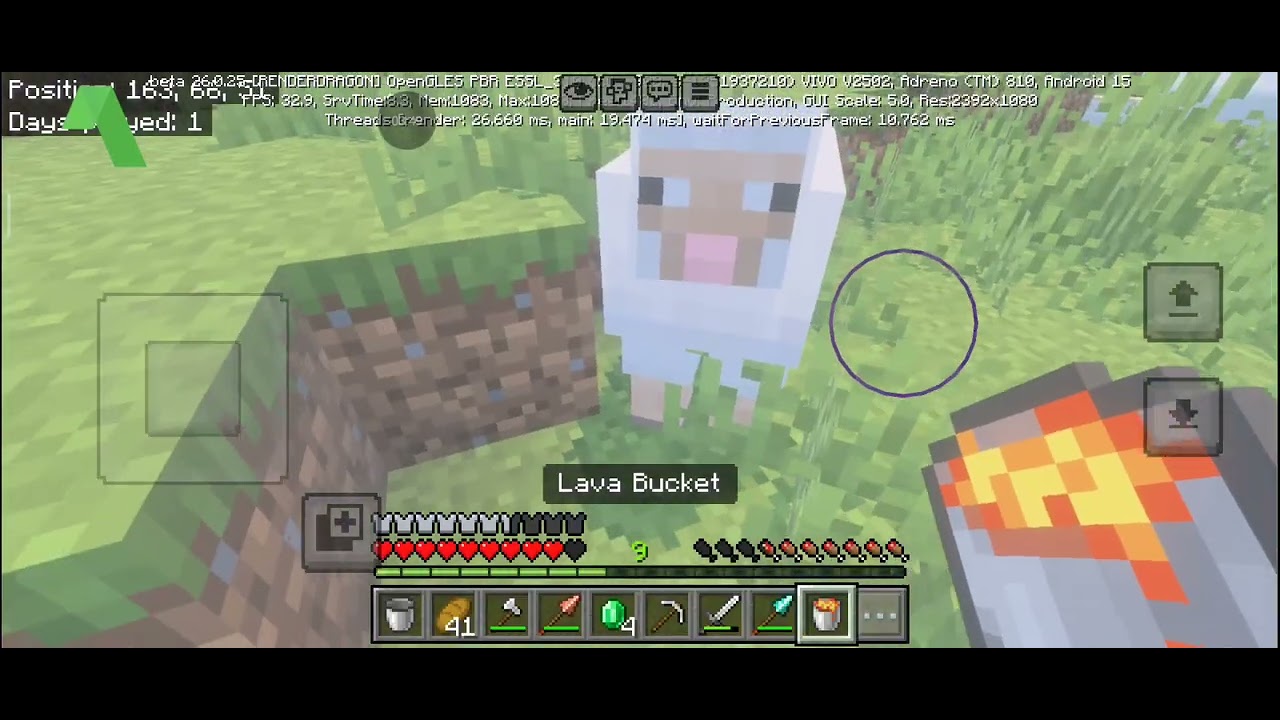 I go nether portal first time 