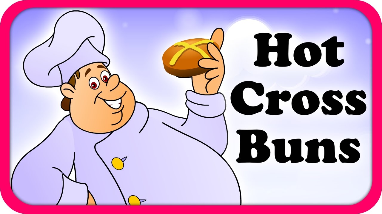 Hot Cross Buns Lyrical Video | English Nursery Rhymes Full Lyrics For Kids & Children