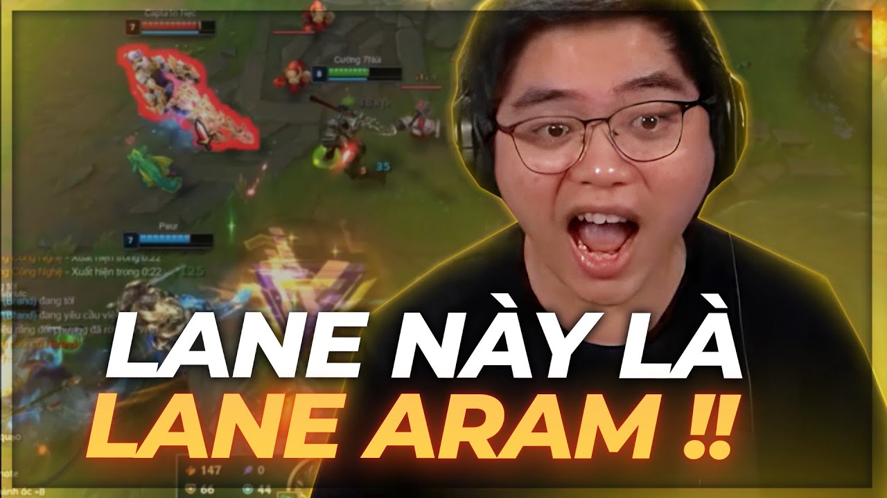 Đ&Acirc;Y L&Agrave; C&Aacute;I MID HAY C&Aacute;I CHỢ??? CƯỜNG 7 N&Uacute;I CUỘC CHƠI ARAM Ở ĐƯỜNG GIỮA!!!
