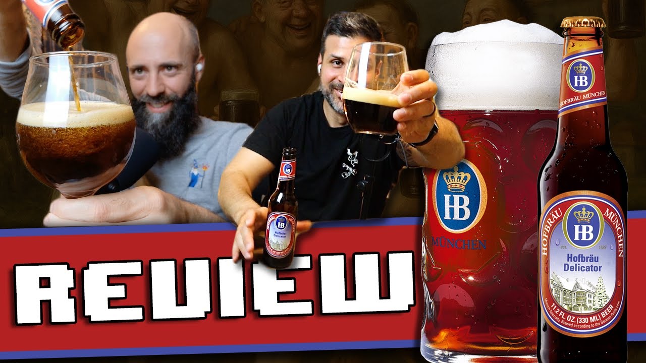 Hofbräu Delicator Doppelbock 🇩🇪 - Review