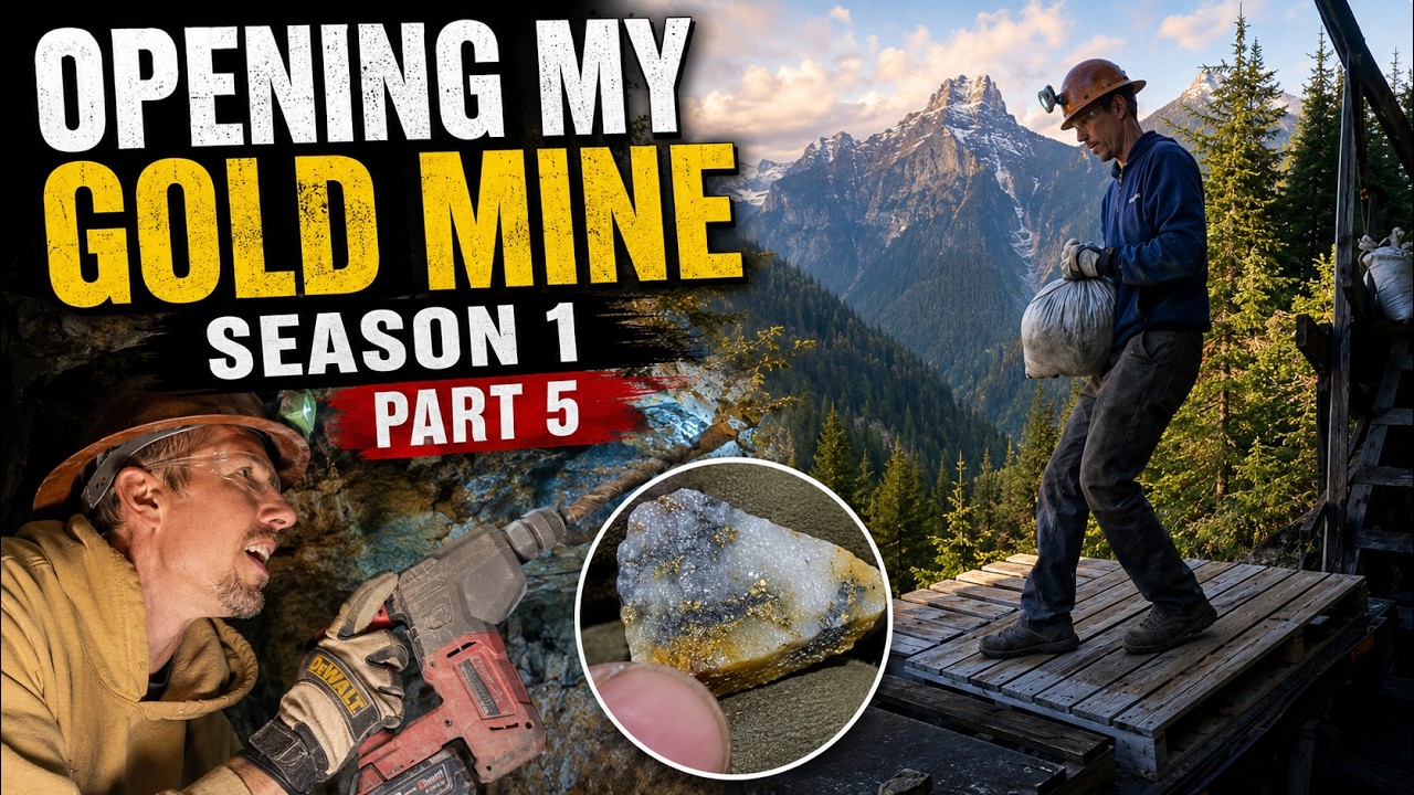 You Won&rsquo;t Believe How Rich My 125 Year Old Gold Mine Is!! Season 1, Part 5