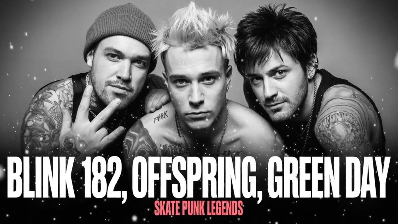 🔥 Legends Skate Punk &ndash; Punk Rock Remix [90s, 2000s]  Blink-182, The Offspring & Green Day AI Remix