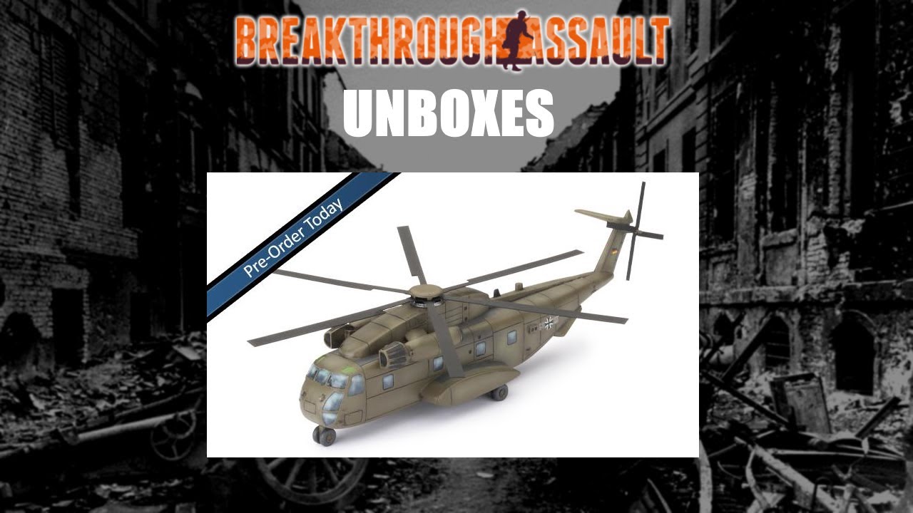 Battlefront CH-53 Sea Stallion Unboxing