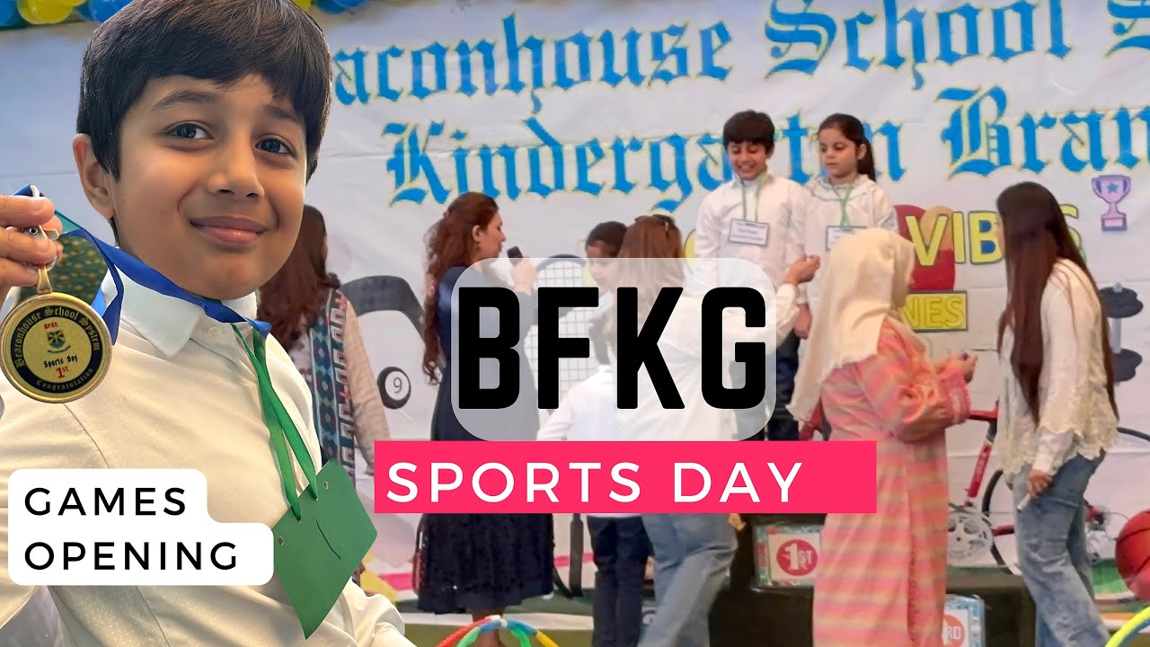 Beaconhouse Faisalabad Sports Day | Class One Games & Medals | Hassam Tanveer