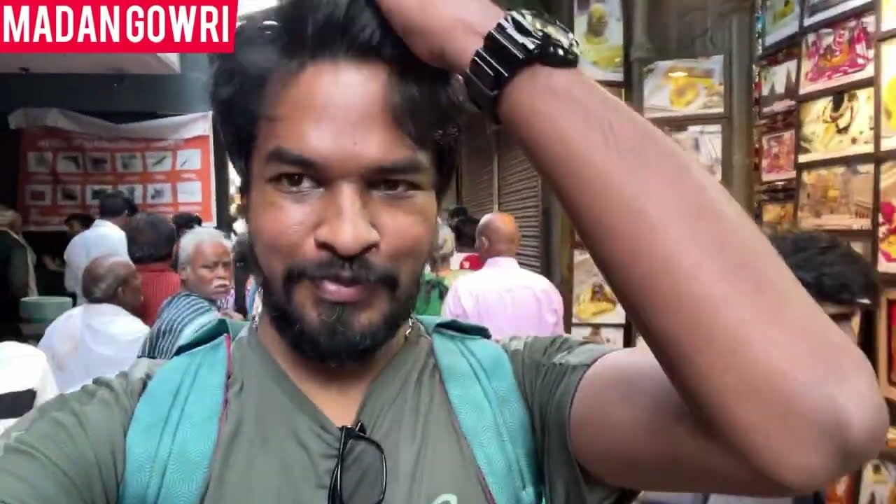 Madan Gowri 🙏🏽 in Kasi Vlog 🕉️