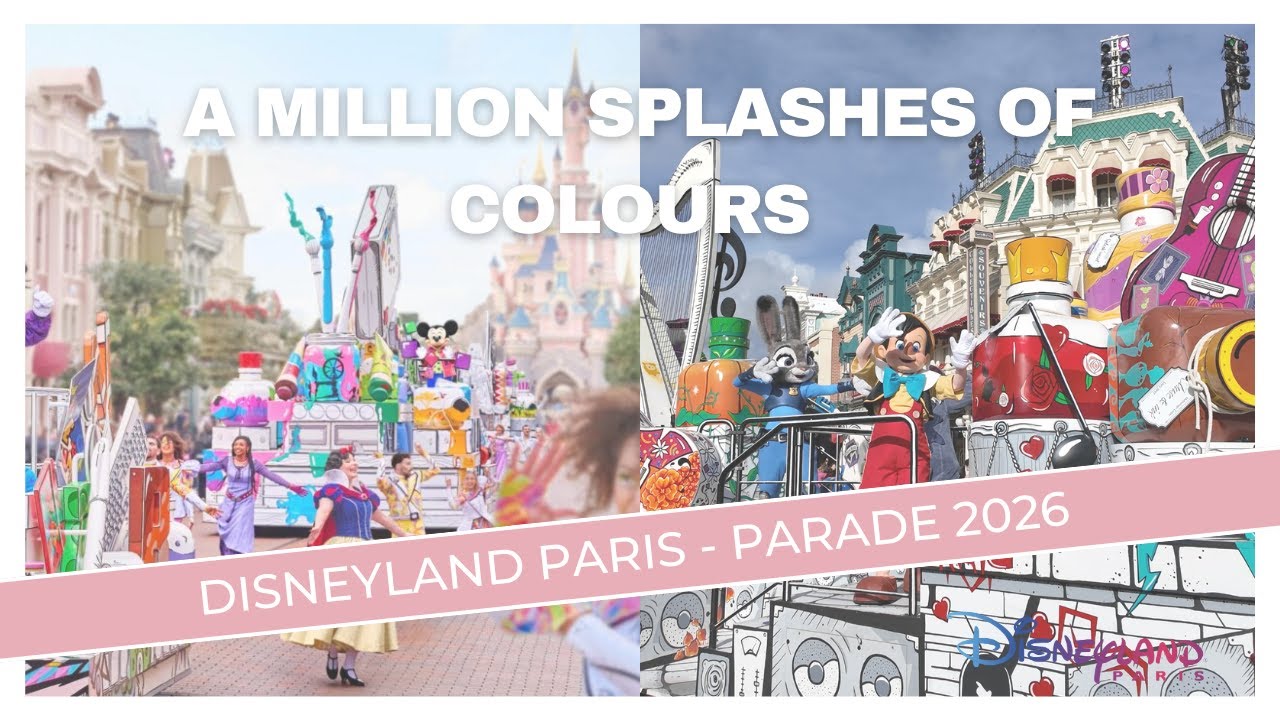 A MILLION SPLASHES OF COLOURS - VUE MAIN STREET USA - 4K