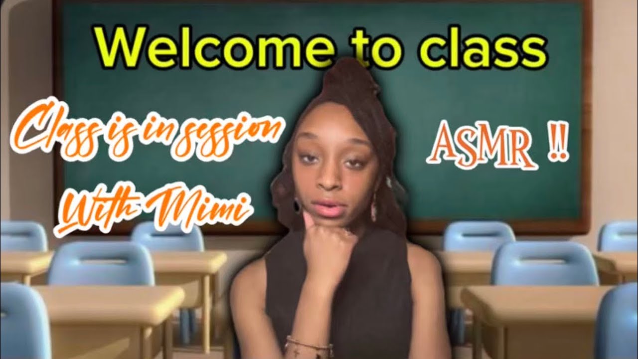 The Mean Girl Sits Next to You in Class #fyp #asmr #mimiasmr #meangirlasmr #meangirls 