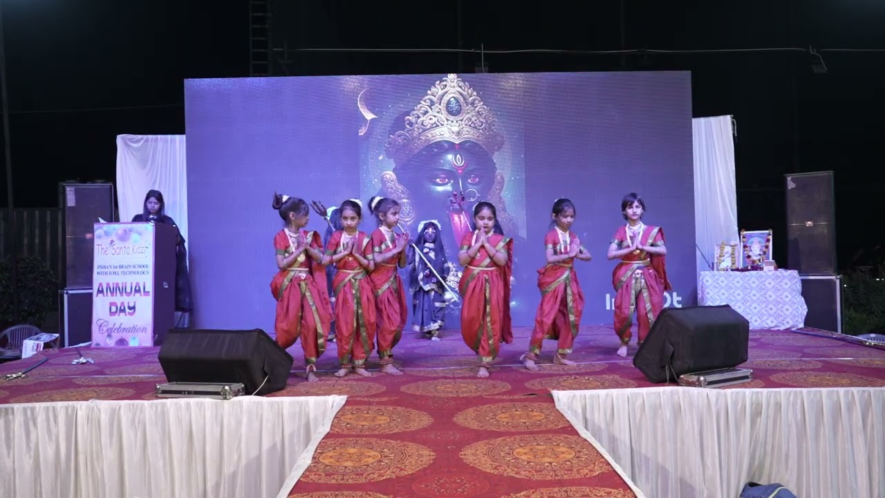MAHAKALI DANCE PERFOMANCE  ||ANNUAL DAY || PUSHPA 2