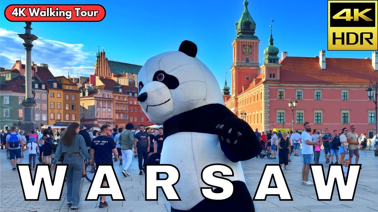 Walking Poland's Most Famous Street! | 🇵🇱 WARSAW 2024 | 4K HDR