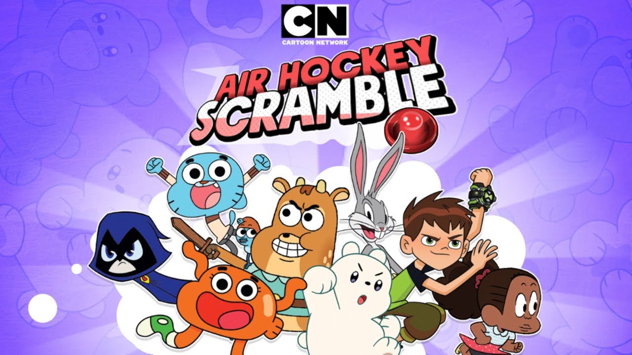 The Amazing World of Gumball: Air Hockey Scramble - Gumball Isn't Playing Around (CN Games)