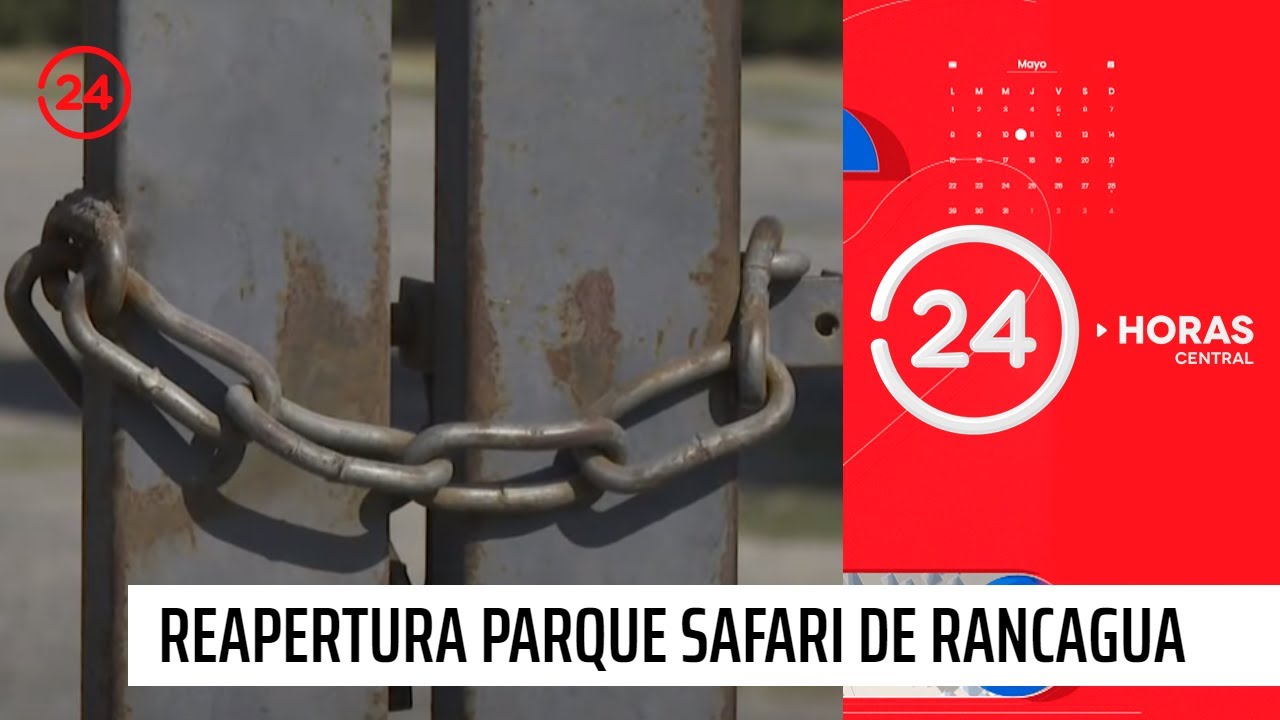 Polémica por reapertura de Parque Safari de Rancagua | 24 Horas TVN Chile
