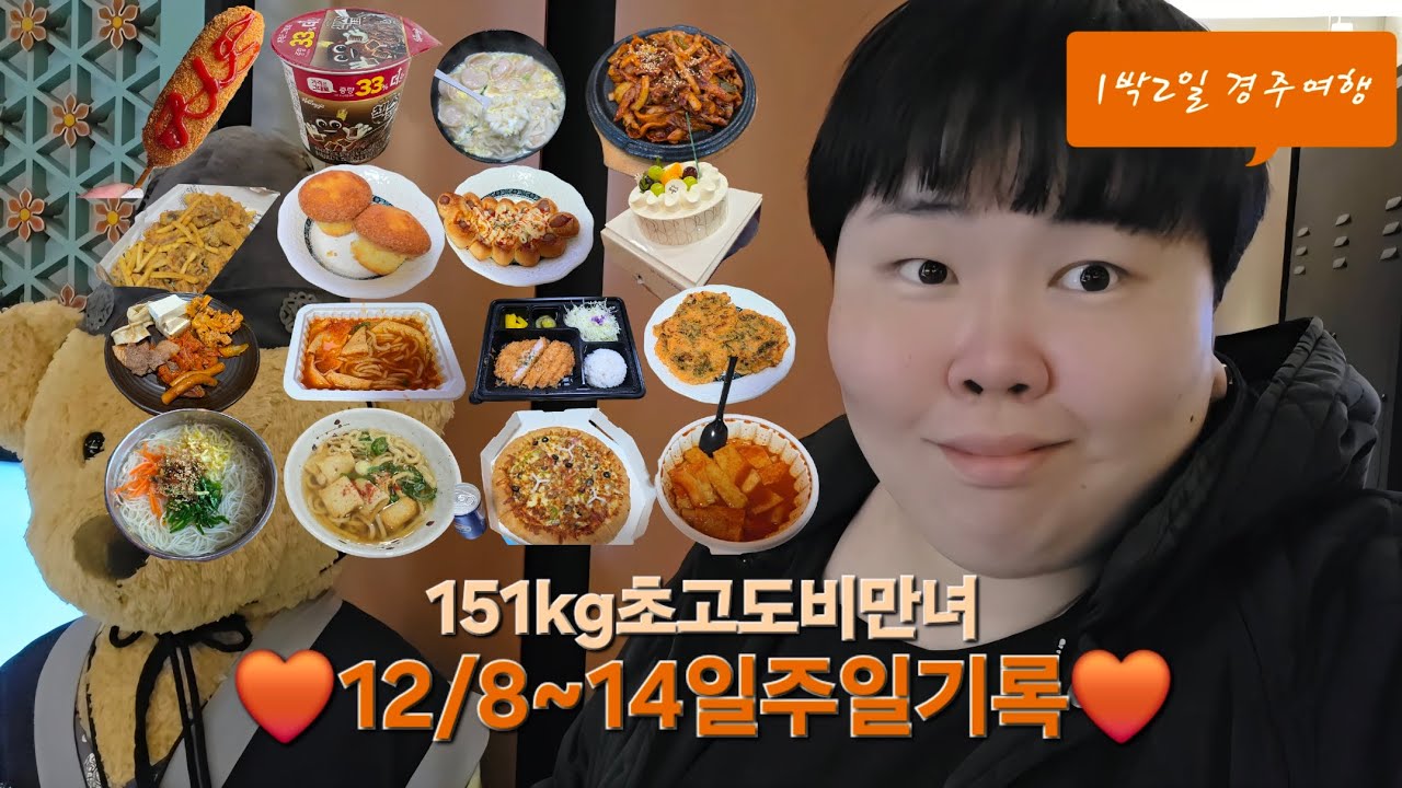 ♡12/8~14일주일기록[먹방/1박2일경주여행/대릉원(천마총)/불국사/코모도호텔/울산대왕암(출렁다리)]♡