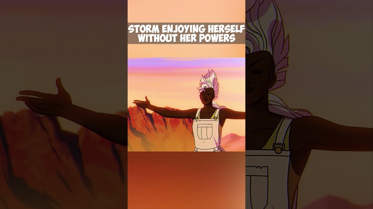 Storm Enjoying Herself Without Her Powers 🤯