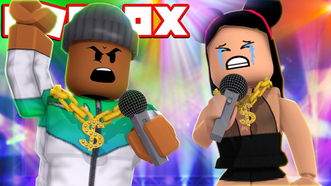 EPIC RAP BATTLE IN ROBLOX