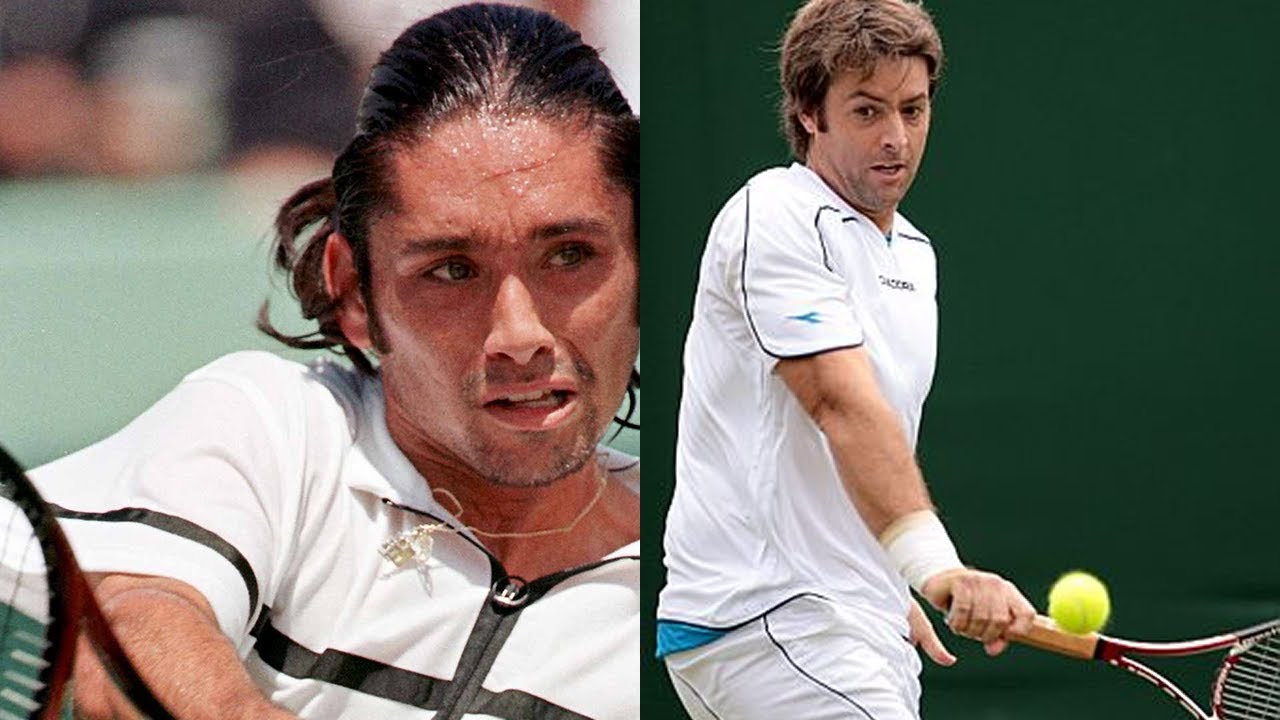 El Talento del Chino Ríos vs la Potencia de Calleri | Semifinal Atp Santiago 2001