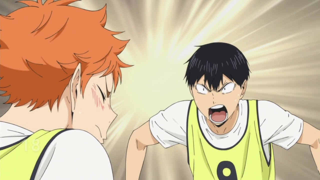 Kageyama Tobio calling Hinata 