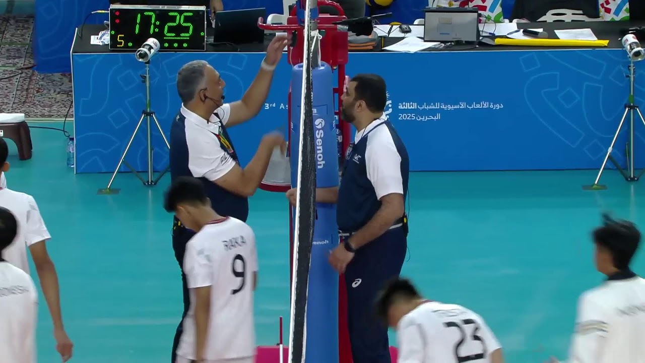 Asian Youth Games Bahrain -  Volleyball Men -  Indonesia vs Thailand