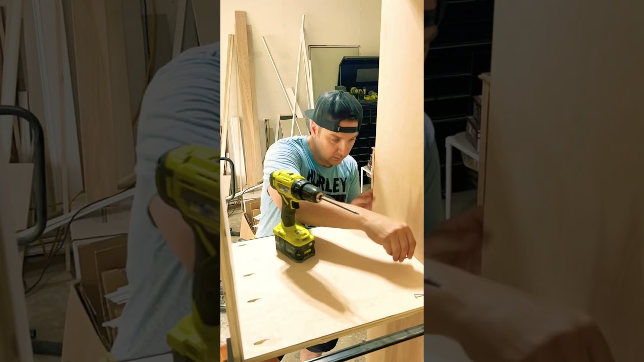 How to make custom built-ins #diy #bookcase #builtins #build #custombuilds #homeimprovement #wood