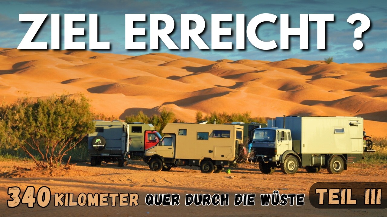 Schaffen wir es?? - fünf Iveco Expeditionsmobile suchen den Weg zum verlorenen See | Vlog 8
