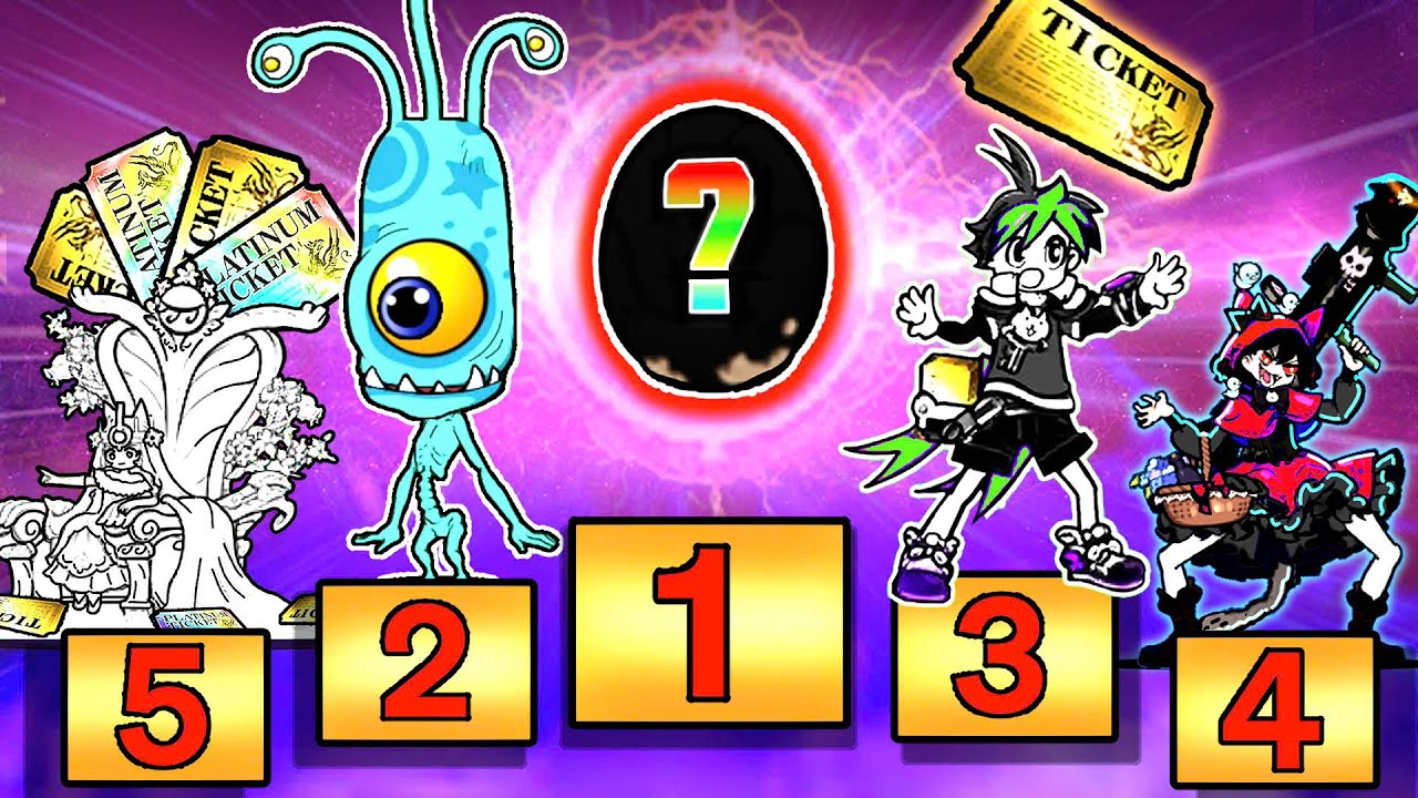 Top 5 Best Random Summoners - Battle Cats Ultimate