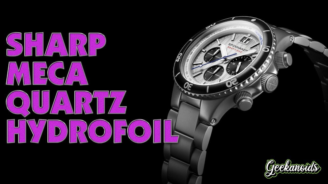 Spinnaker Hydrofoil Meca-Quartz Chronograph Watch Review