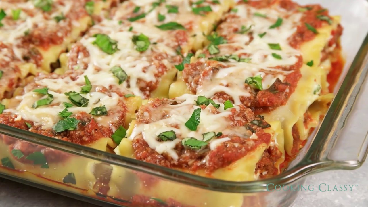 Lasagna Roll Ups