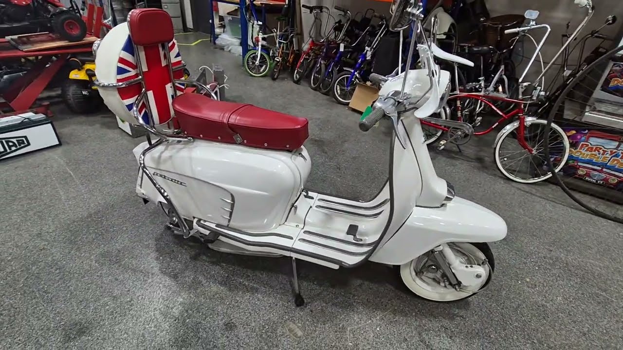 1964 LAMBRETTA GT TV 200 | MATHEWSONS CLASSIC CARS | AUCTION: 27, 28 & 29 NOVEMBER 2024